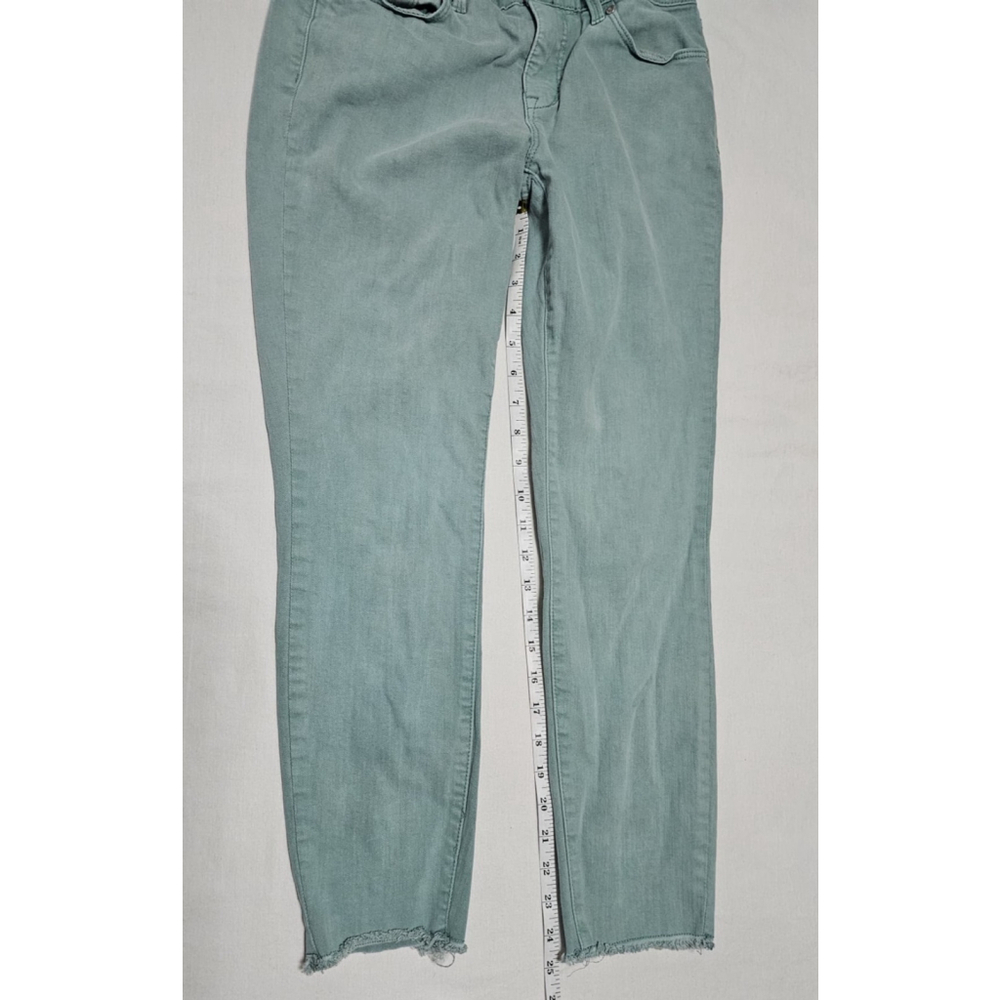Nine West Women's Sage Green Blue Jeans Size 4 - Picture 11 of 16
